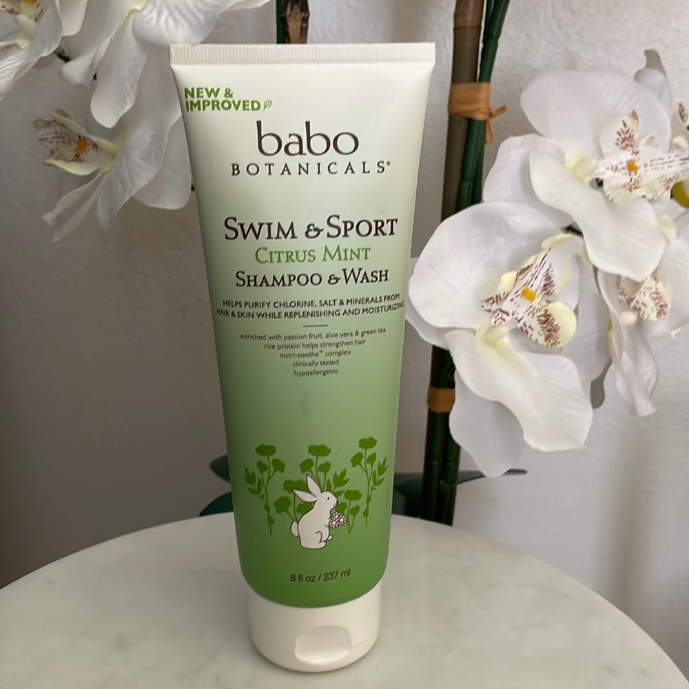 Babo swim $ sports shampoo & wash